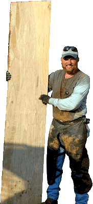 Scott with a BIG QUARTER SAWN OAK BOARD!